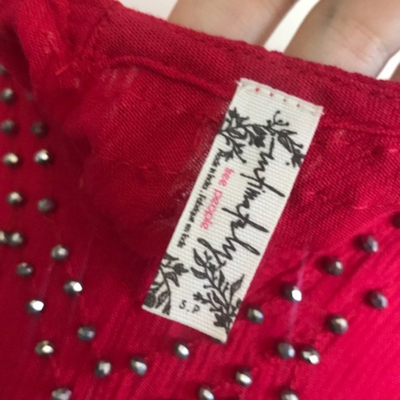 💕❤️SALE!! Free People Studded Top - Picture 2 of 4